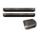 Black stainless steel door sills suitable for Volkswagen ID.Buzz 2022 - - 'Lines' - 2-piece, Thumbnail 5