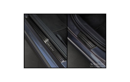 Black stainless steel Door sills suitable for Volkswagen VI Polo 2017- - 'Special Edition' - 4-piece, Image 5