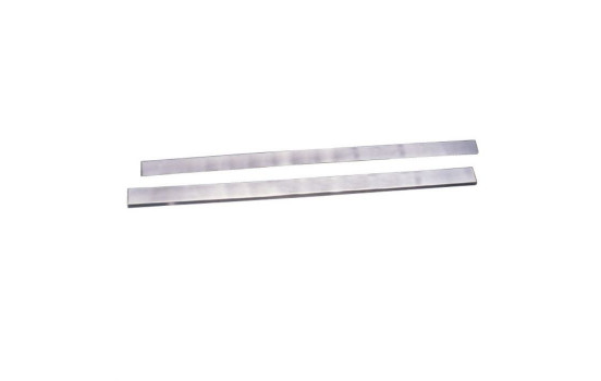 Stainless Steel Door Sill Mitsubishi Colt 2005- - brushed - 2-piece