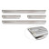 Stainless steel door sill moldings suitable for Opel Corsa F HB incl. e-Corsa 2019-2023 & FL 2023- 'Lines' -, Thumbnail 4