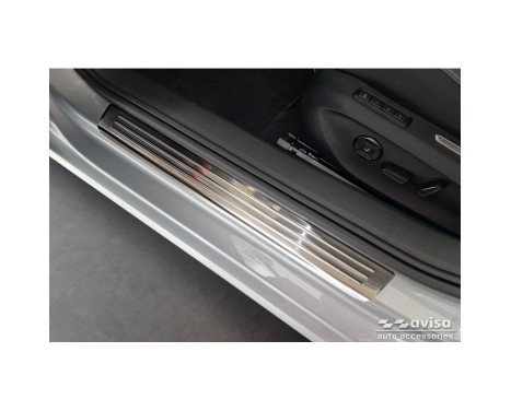 Stainless steel door sill moldings suitable for Volkswagen Passat Variant (CJ5) incl. R-Line & Hybrid 2024- 'Lin, Image 2