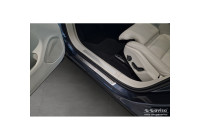 Stainless steel door sill moldings suitable for Volvo XC60 II 2017-2021 & FL 2021- incl. R-Design - 'Lines' 