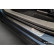 Stainless steel door sill moldings suitable for Volvo XC60 II 2017-2021 & FL 2021- incl. R-Design - 'Lines' , Thumbnail 2