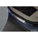 Stainless steel door sill moldings suitable for Volvo XC60 II 2017-2021 & FL 2021- incl. R-Design - 'Lines' , Thumbnail 4