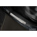 Stainless steel door sill suitable for Honda Civic X HB 5-door 2017- 'Lines' - 4-piece, Thumbnail 2