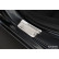 Stainless steel door sill suitable for Honda Civic X HB 5-door 2017- 'Lines' - 4-piece, Thumbnail 4