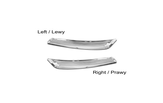 Stainless steel door sill suitable for Mercedes C-Class W205 2014-2019 & FL 2019- 2-piece, Image 5