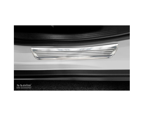 Stainless steel door sill suitable for MercedesÂ GLC/GLC CoupeÂ 2015-2019 & FL 2019- 2-piece, Image 2