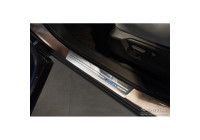 Stainless steel door sill suitable for Mitsubishi Eclipse Cross PHEV 2021- 'Hybrid' - 4-piece