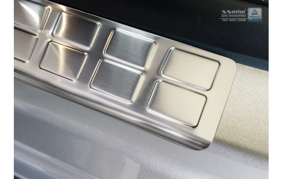 Stainless steel door sills 2-piece for sliding rear doors