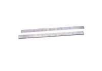 Stainless steel door sills Mercedes A-Class W168/W169 - brushed - 4-piece