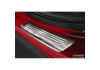 Stainless steel door sills suitable for Hyundai Tucson (NX4E) 2020- 'Lines' - 2-piece (rear doors)