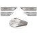 Stainless steel door sills suitable for Lexus RX V 2022 - 'Lines' - 4-piece, Thumbnail 5