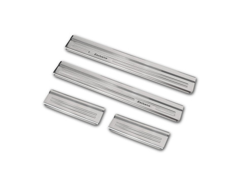 Stainless steel door sills suitable for Mazda CX-5 II 2017- 'Exclusive' - 4-piece, Image 5