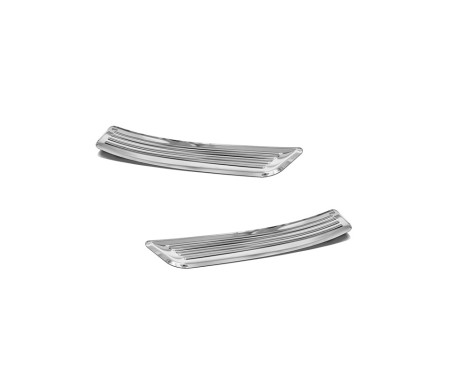 Stainless steel door sills suitable for Mercedes GLA (X156) 2013-2017 & FL 2017- 2-piece (rear doors), Image 4