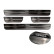 Stainless steel door sills suitable for Toyota Corolla Cross 2020 - 'Cross' 4-piece, Thumbnail 6