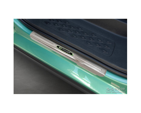 Stainless steel door sills suitable for Volkswagen ID.Buzz 2022 - 'E-Power' - 2-piece, Image 2