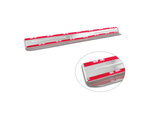 Stainless steel door sills suitable for Volkswagen ID.Buzz 2022 - 'E-Power' - 2-piece, Image 5