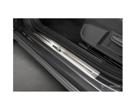 Stainless steel door sills suitable for Volkswagen Taigo 2021 - 'Exclusive Edition' - 4-piece