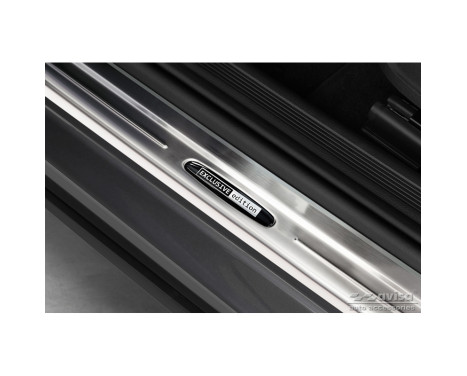 Stainless steel door sills suitable for Volkswagen Taigo 2021 - 'Exclusive Edition' - 4-piece, Image 3