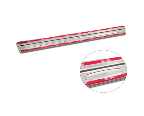 Stainless steel door sills suitable for Volkswagen Taigo 2021 - 'Exclusive Edition' - 4-piece, Image 6