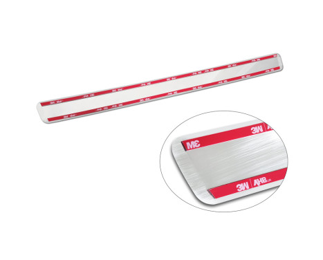 Stainless steel door sills suitable for Volvo XC40 2018 - - 'Lines' - 4-piece, Image 6