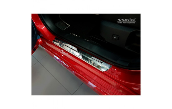 Stainless steel door sills Toyota Corolla XII Sedan/Hatchback/Touring Sports 'Exclusive' 2018- 4-piece