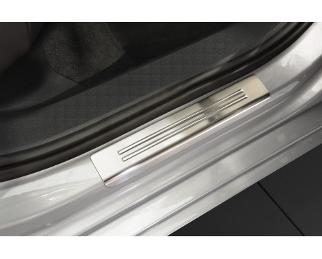 Stainless steel door sills Volkswagen Passat B8 Sedan/Variant 2014- - 'Exclusive' - 4-piece, Image 2
