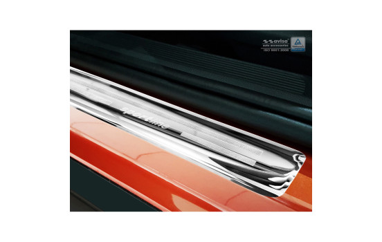 Stainless steel door sills Volkswagen T-Roc 2017- - 'Sportline' - 4-piece, Image 3