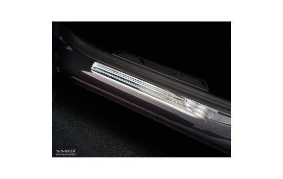 Stainless steel door sills Volkswagen Touareg III 2018- - 'Special Edition' - 4-piece