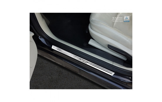 Universal Door Sill 'Special Edition' Aluminium/Silver - 2-Piece - 540x30mm