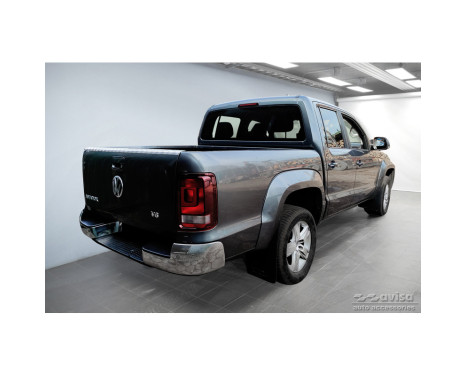 Aluminum Pickup Tailgate protective strip suitable for Volkswagen Amarok 2010 - Silver, Image 6