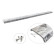 Aluminum Pickup Tailgate protective strip suitable for Volkswagen Amarok 2010 - Silver, Thumbnail 7