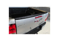 Aluminum Pickup Tailgate Trim Molding Fits Toyota Hilux VIII Facelift 2020-