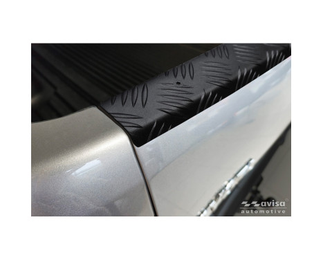 Aluminum Pickup Tailgate Trim Molding Fits Toyota Hilux VIII Facelift 2020-, Image 3