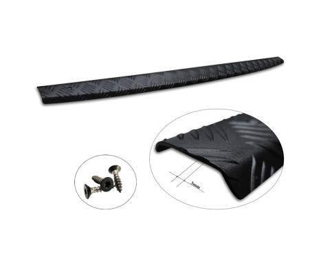 Aluminum Pickup Tailgate Trim Molding Fits Toyota Hilux VIII Facelift 2020-, Image 6