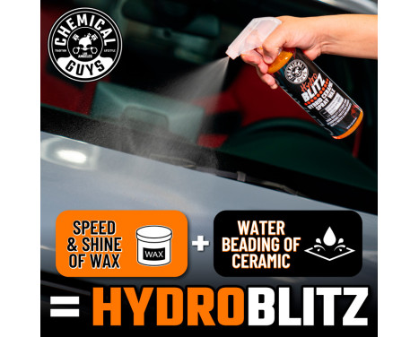 Chemical Guys HydroBLITZ Hybrid Spray Wax (473ml), Image 5