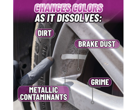 Chemical Guys Two Face Color Changing Wheel Cleaner (473ml), Image 4