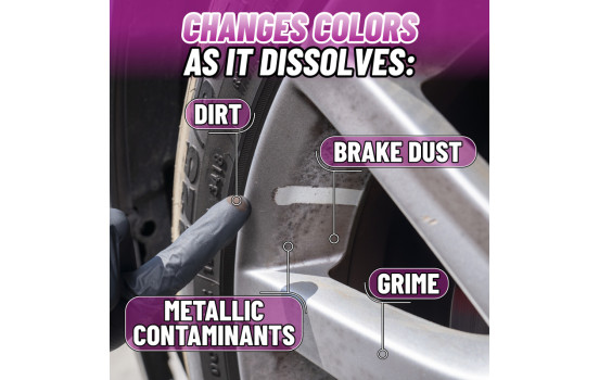Chemical Guys Two Face Color Changing Wheel Cleaner (473ml), Image 4