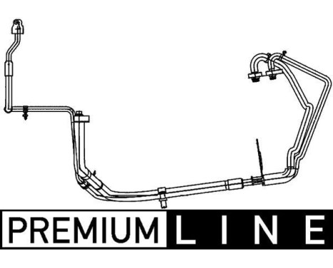 High-/Low Pressure Line, air conditioning BEHR *** PREMIUM LINE ***