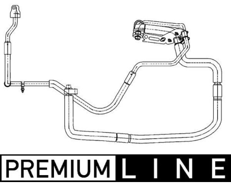 High-/Low Pressure Line, air conditioning BEHR *** PREMIUM LINE ***