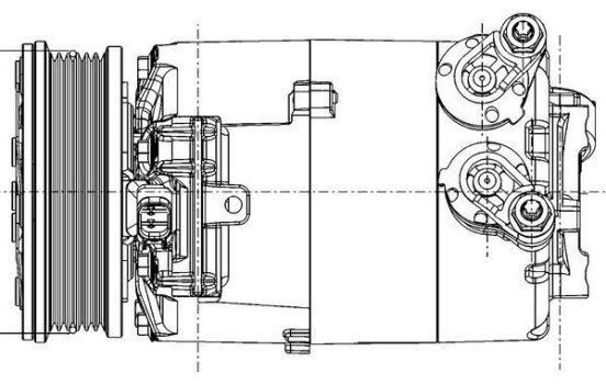 Compressor, air conditioning BEHR *** PREMIUM LINE ***, Image 12