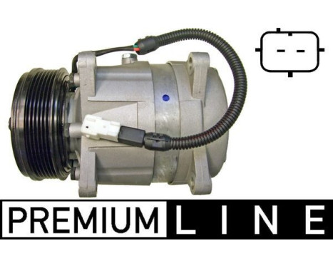 Compressor, air conditioning BEHR *** PREMIUM LINE ***, Image 4