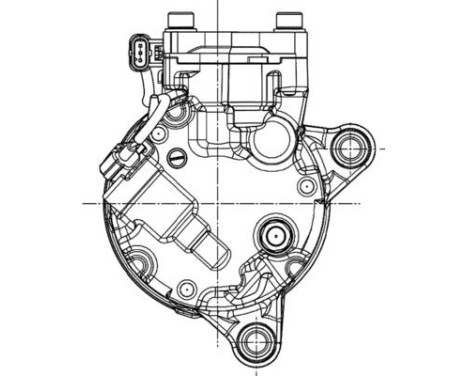 Compressor, air conditioning BEHR *** PREMIUM LINE ***