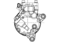 Compressor, air conditioning BEHR *** PREMIUM LINE ***