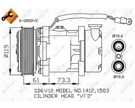 Compressor, air conditioning EASY FIT, Image 4