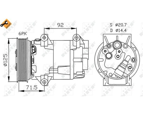 Compressor, air conditioning EASY FIT, Image 2