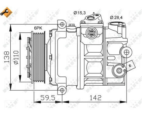 Compressor, air conditioning EASY FIT, Image 6