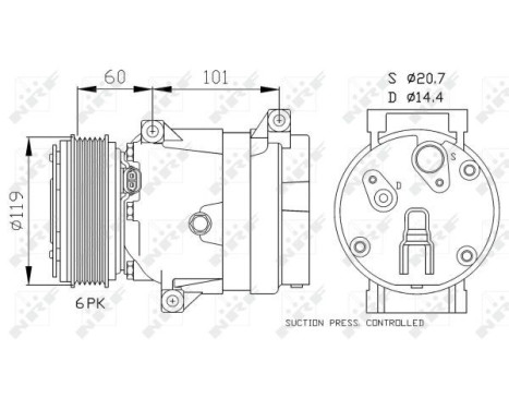 Compressor, air conditioning EASY FIT, Image 5