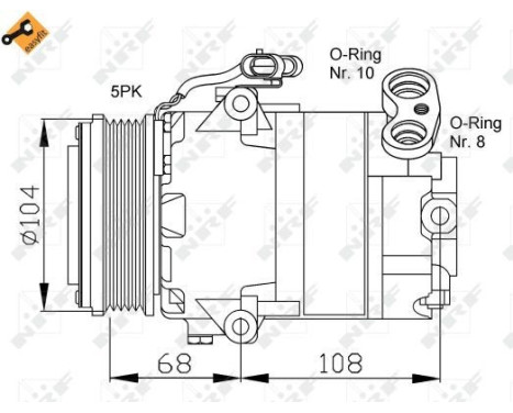 Compressor, air conditioning EASY FIT, Image 5